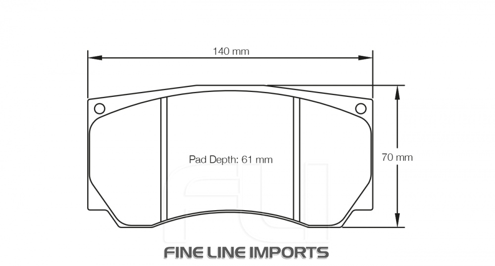 Pagid Racing RST 2 Remblokken