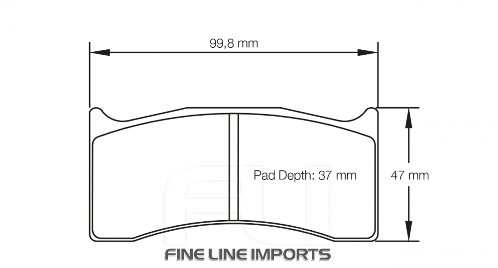 Pagid Racing RST 2 Remblokken