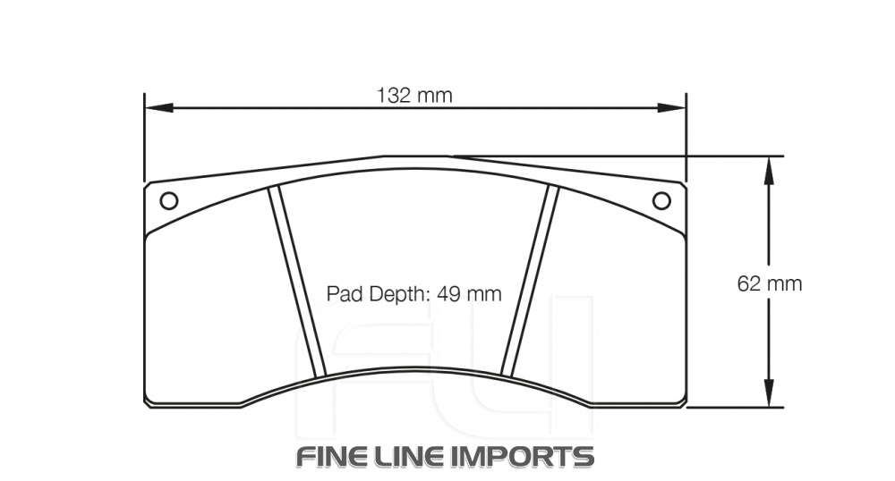 Pagid Racing RST 2E Remblokken