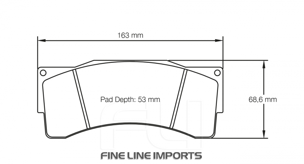 Pagid Racing RST 2E Remblokken