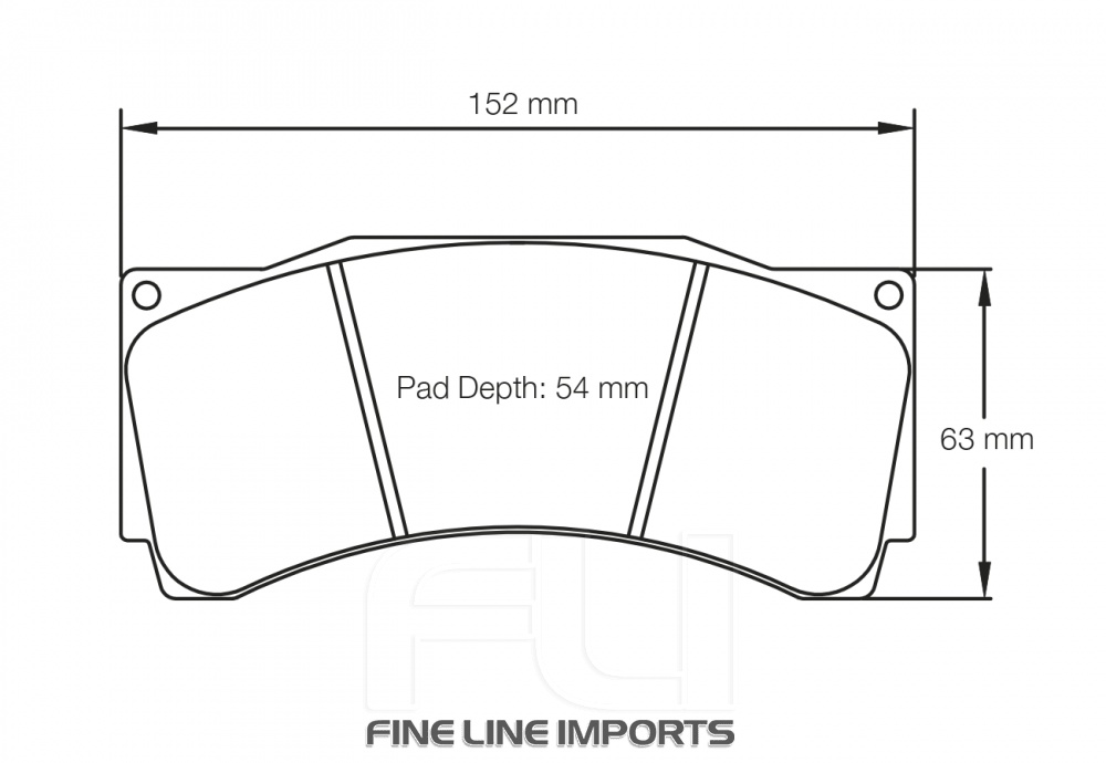 Pagid Racing RST 2E Remblokken