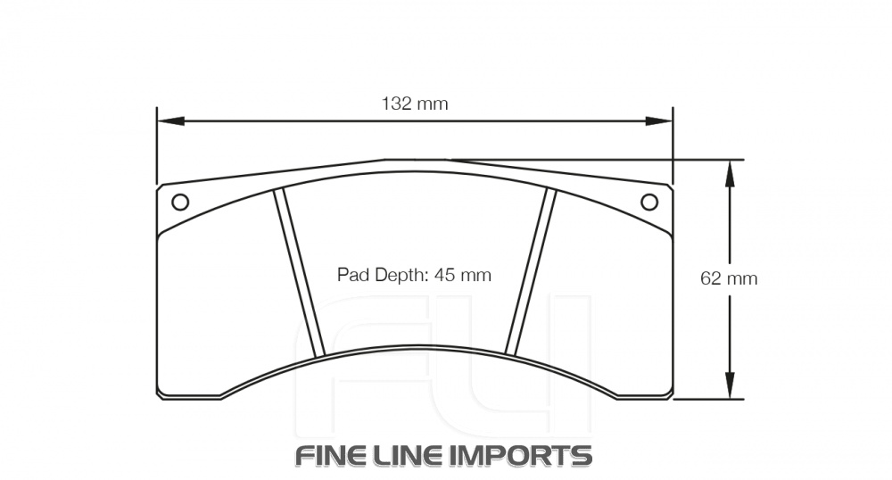 Pagid Racing RST 3 Remblokken