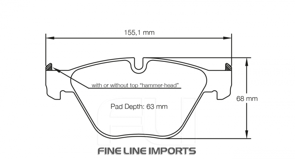 Pagid Racing RST 3 Remblokken