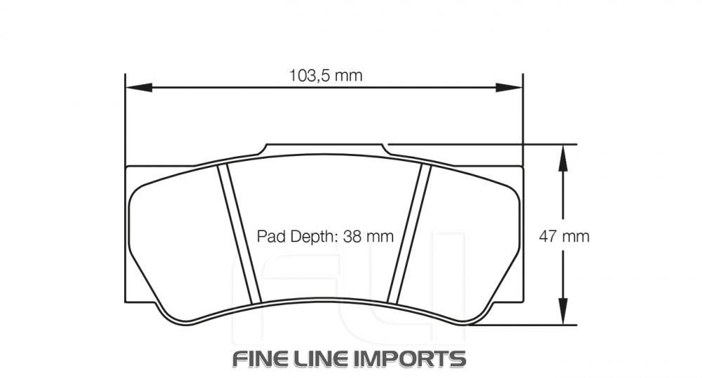 Pagid Racing RST 4 Remblokken
