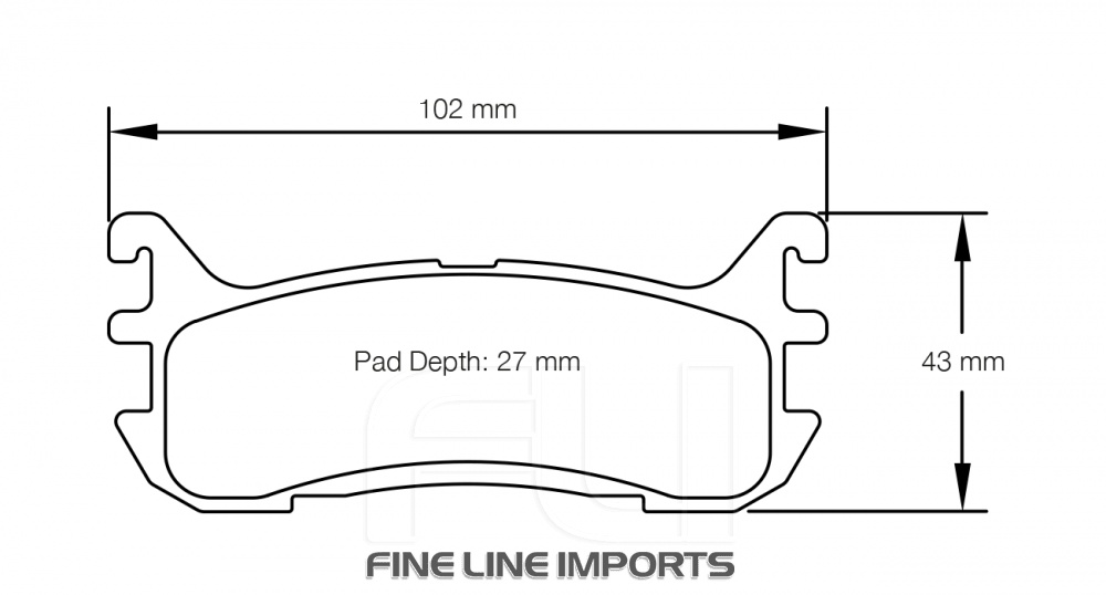 Pagid Racing RST 4 Remblokken