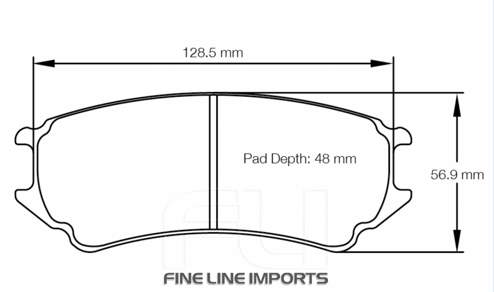 Pagid Racing RST 4 Remblokken