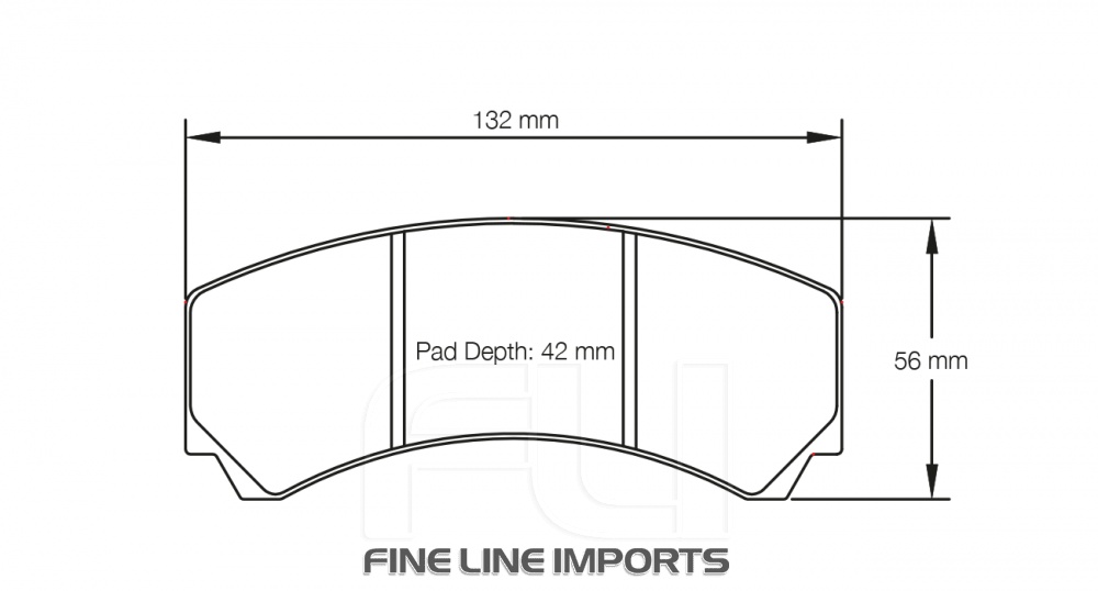 Pagid Racing RST 5E Remblokken