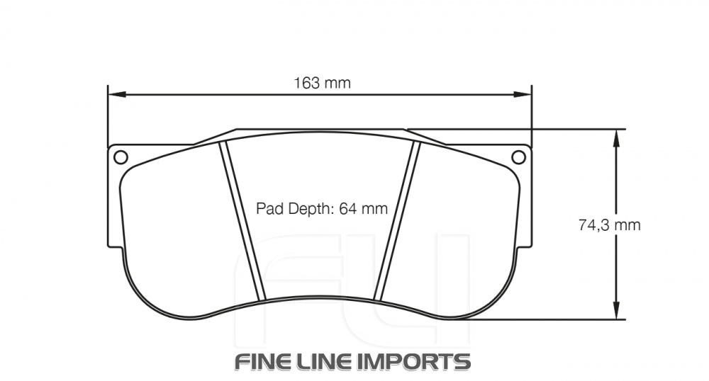 Pagid Racing RST 5E Remblokken