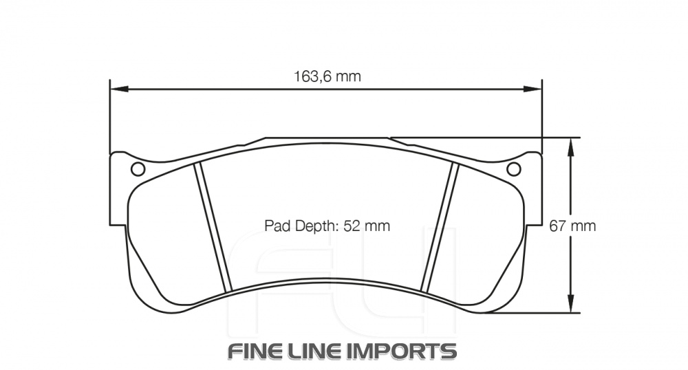Pagid Racing RST 5E Remblokken