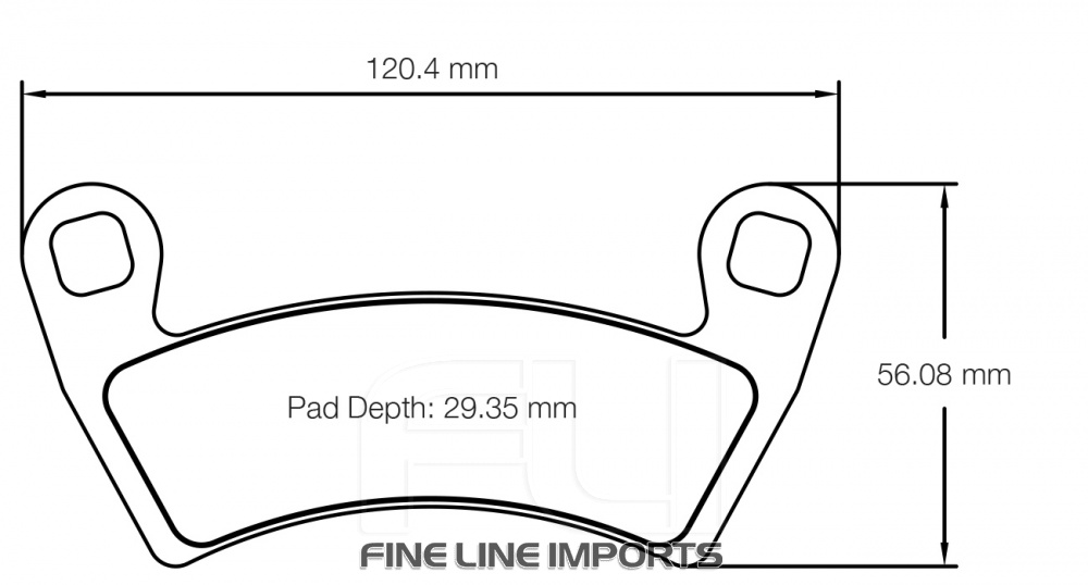 Pagid Racing UTV 1 Remblokken