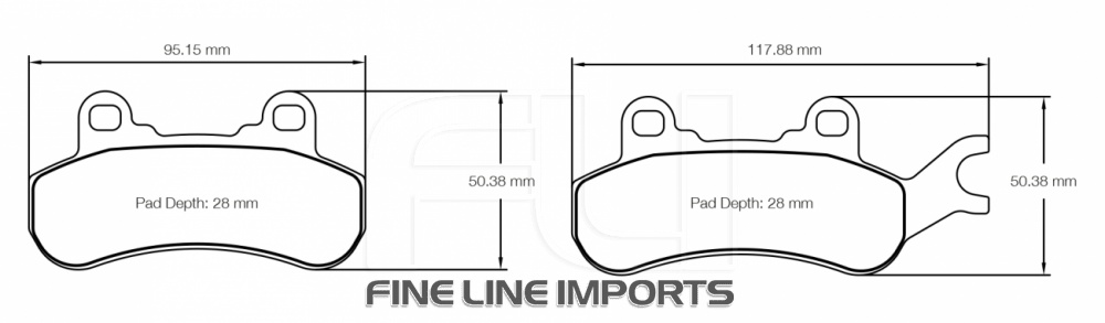 Pagid Racing UTV 2 Remblokken