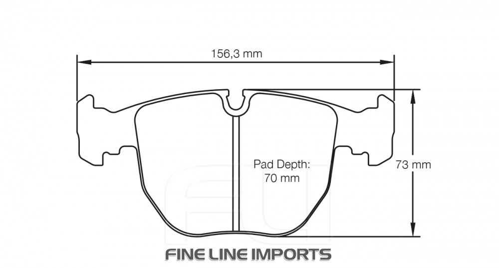 PAGID RSC 1 RACING BRAKE PADS FOR CERAMIC COMPOSITE DISCS