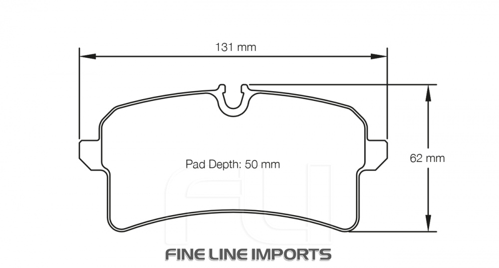 PAGID RSC 2 RACING BRAKE PADS FOR CERAMIC COMPOSITE DISCS