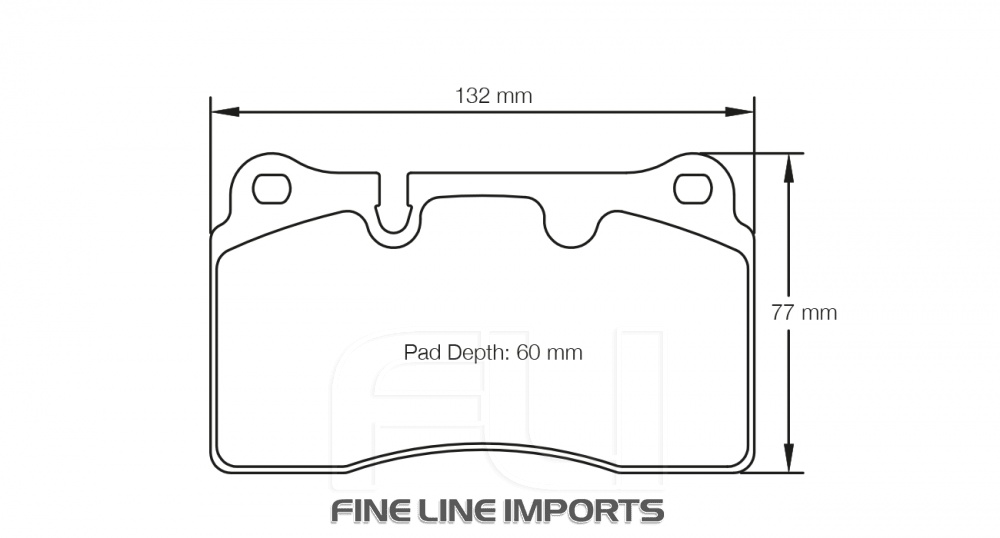 PAGID RSC 2 RACING BRAKE PADS FOR CERAMIC COMPOSITE DISCS