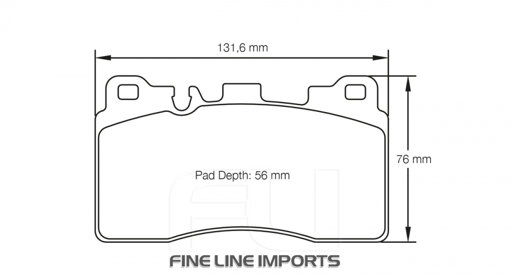 PAGID RSC 3 RACING BRAKE PADS FOR CERAMIC COMPOSITE DISCS
