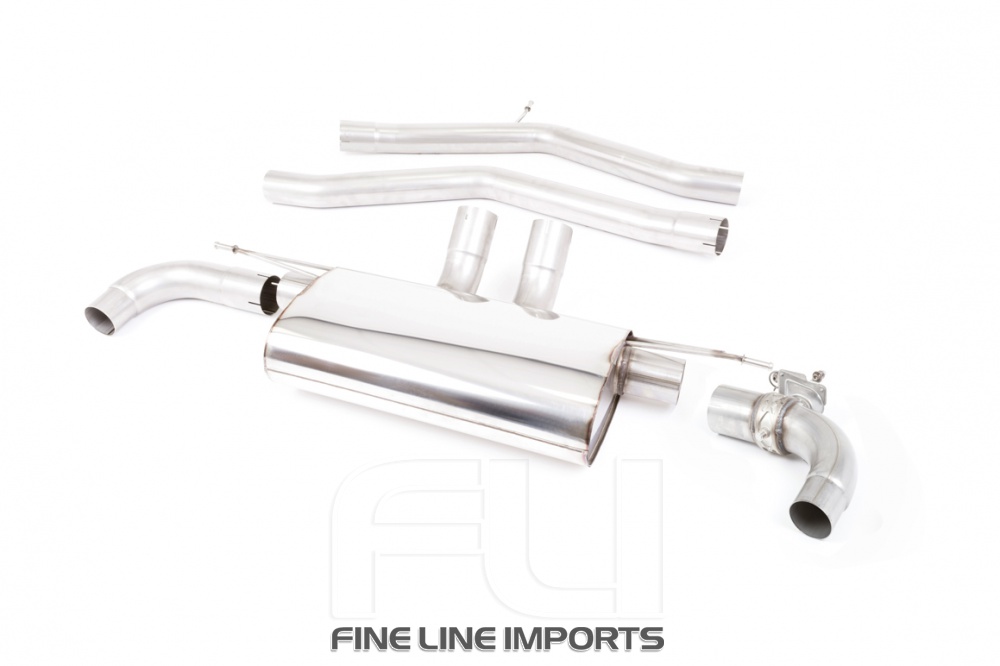 Particulate Filter-Back Louder RACE GT-115 Titanium Tips