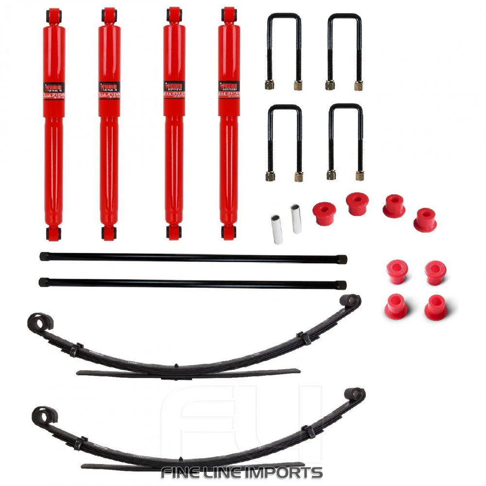 Pedders 1.5 Inch Suspension Lift Kit. Suitable for Heavy Duty Load Carrying and Towing. Toyota Hilux Mk4 & 5 & MK3 IMPORT (Pedders-803163)