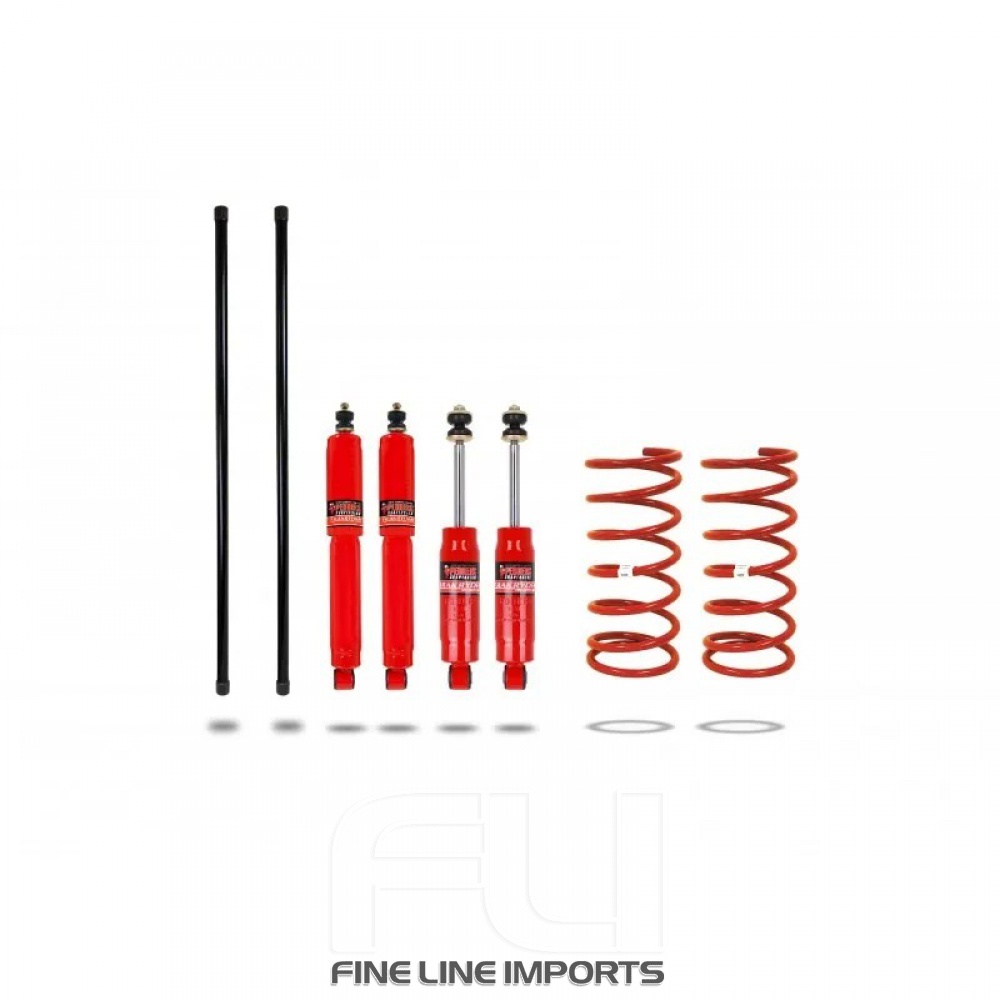 Pedders 1.5 Inch Suspension Lift Kit. WITH Torsion Bars. Mitsubishi Pajero & Shogun, NH & NL, LWB, 1991 - 1994 (Pedders-803145)