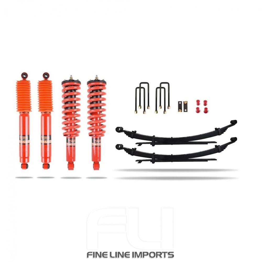 Pedders 1.75 Inch Extra Heavy Duty Load Carrying and Towing Kit. With Assembled Foam Cell Struts. Isuzu D-Max (Pedders-803411)