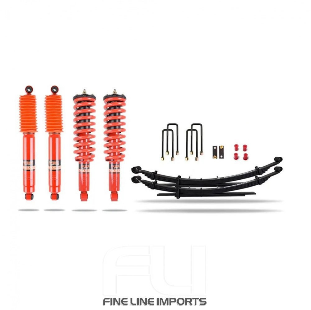 Pedders 1.75 Inch Heavy Duty Load Carrying and Towing Kit. With Assembled Foam Cell Struts. Isuzu D-Max (Pedders-803410)