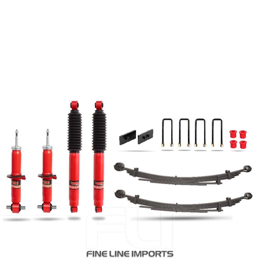 Pedders 2 Inch Extra Heavy Duty Load Carrying and Towing Kit. Ford Ranger 2023 on. 3.0 V6 models (Pedders-803530)