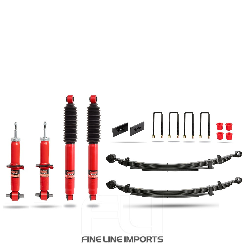 Pedders 2 Inch Heavy Duty Load Carrying and Towing Kit. Ford Ranger 2023 on. 3.0 V6 models (Pedders-803529)