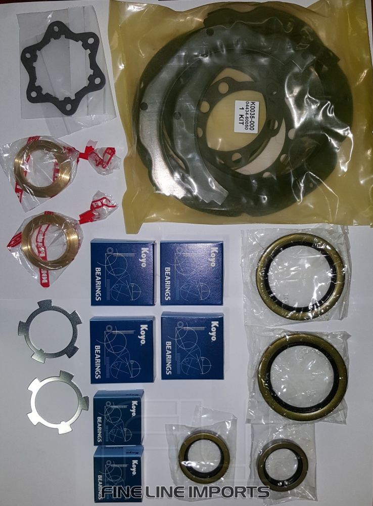 Pedders Both L/H & R/H Swivel Hub Rebuild Kit (SH7)