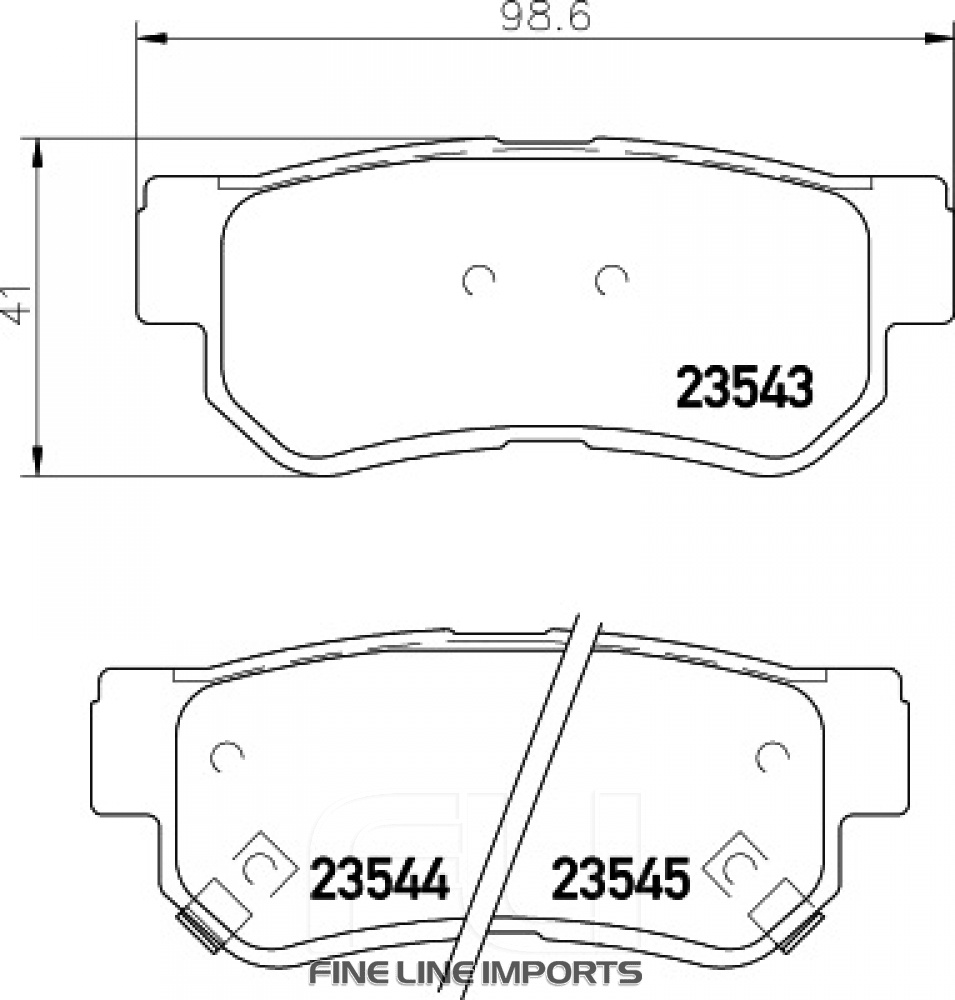 Pedders Brake Pads (Pedders-6700007)