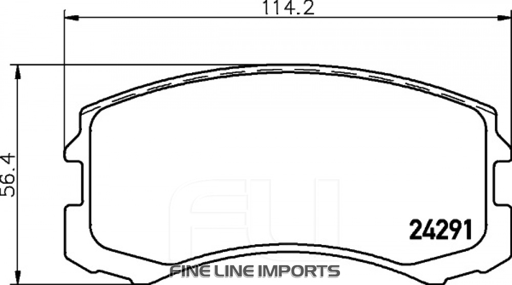 Pedders Brake Pads (Pedders-6700008)