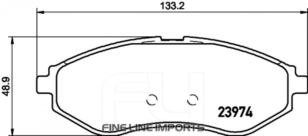 Pedders Brake Pads (Pedders-6700014)