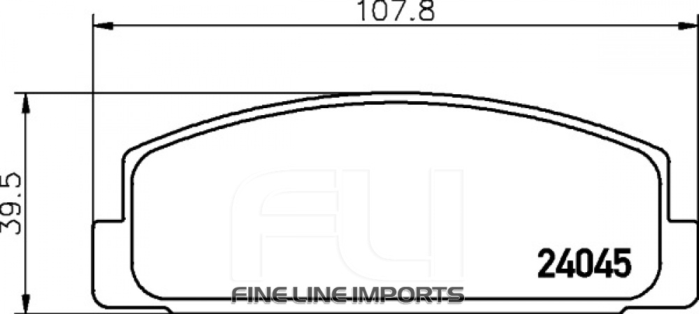 Pedders Brake Pads (Pedders-6700016)