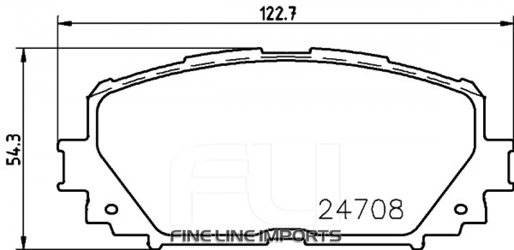 Pedders Brake Pads (Pedders-6700017)
