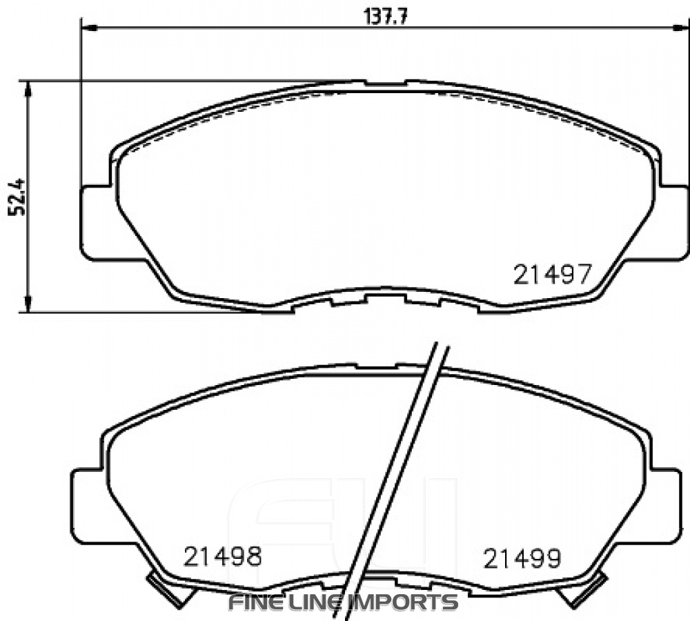 Pedders Brake Pads (Pedders-6700025)