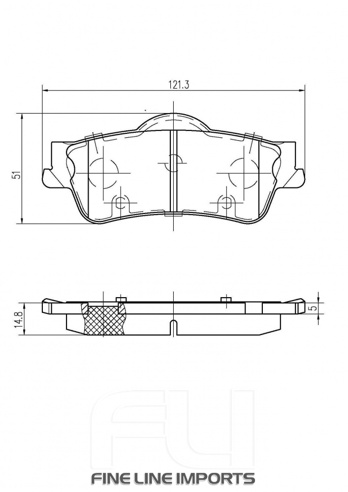 Pedders Brake Pads (Pedders-6701985)