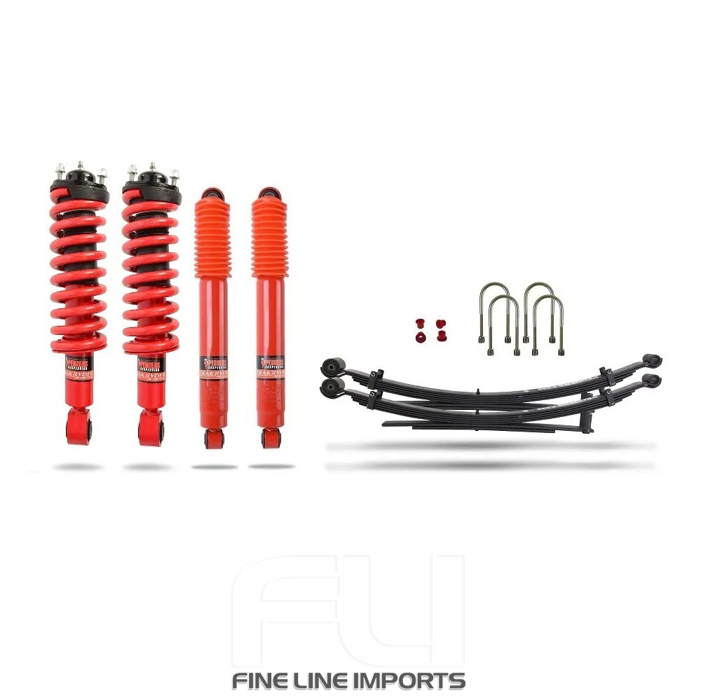 Pedders Extra Heavy Duty Load Carrying and Towing Suspension Kit. With Assembled Struts. For Ford Ranger, PX MkIII (Pedders-803369)