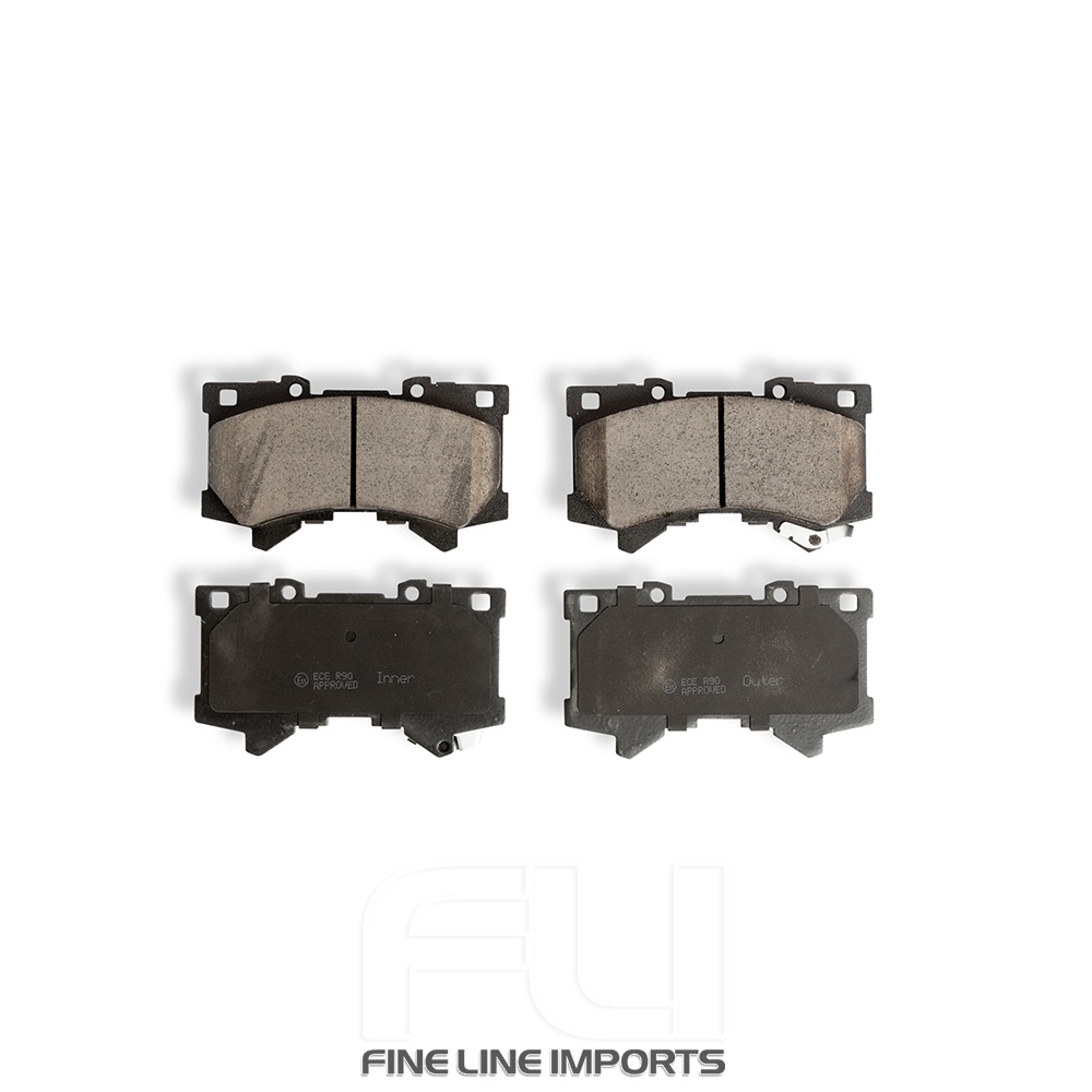 Pedders eXtreme Kevlar Ceramic Brake Pads - Front (Pedders-6820203X)