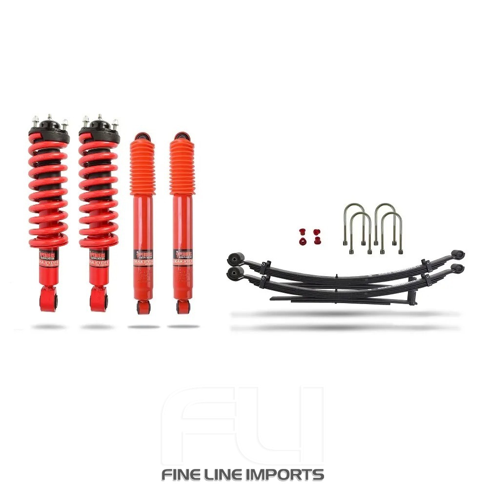 Pedders Heavy Duty Load Carrying and Towing Suspension Kit. With Assembled Struts.  Ford Ranger, PX MkIII (Pedders-803368)