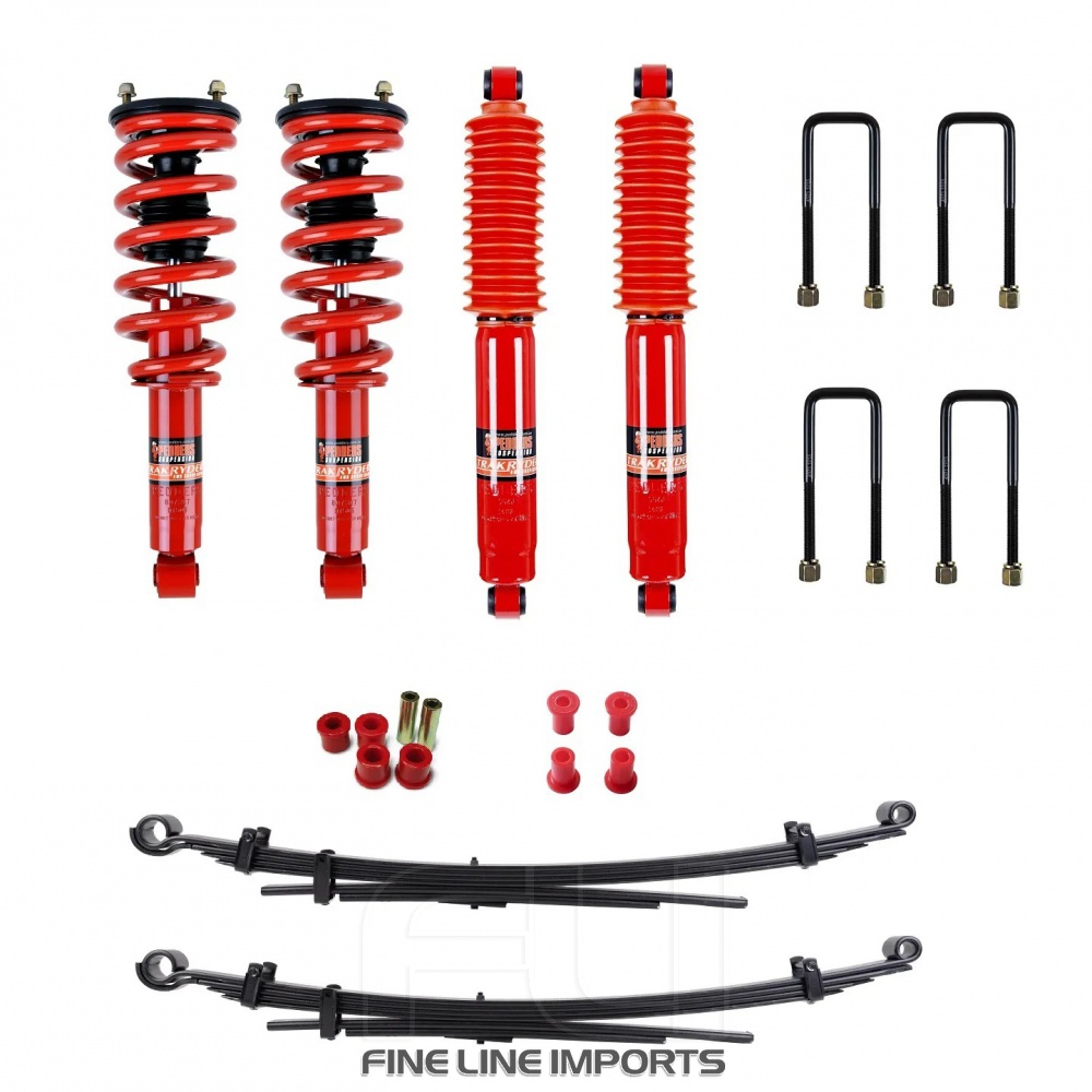 Pedders Heavy Duty Load Carrying and Towing Suspension Kit. With Assembled Struts. Mitsubishi L200 (Pedders-803252)