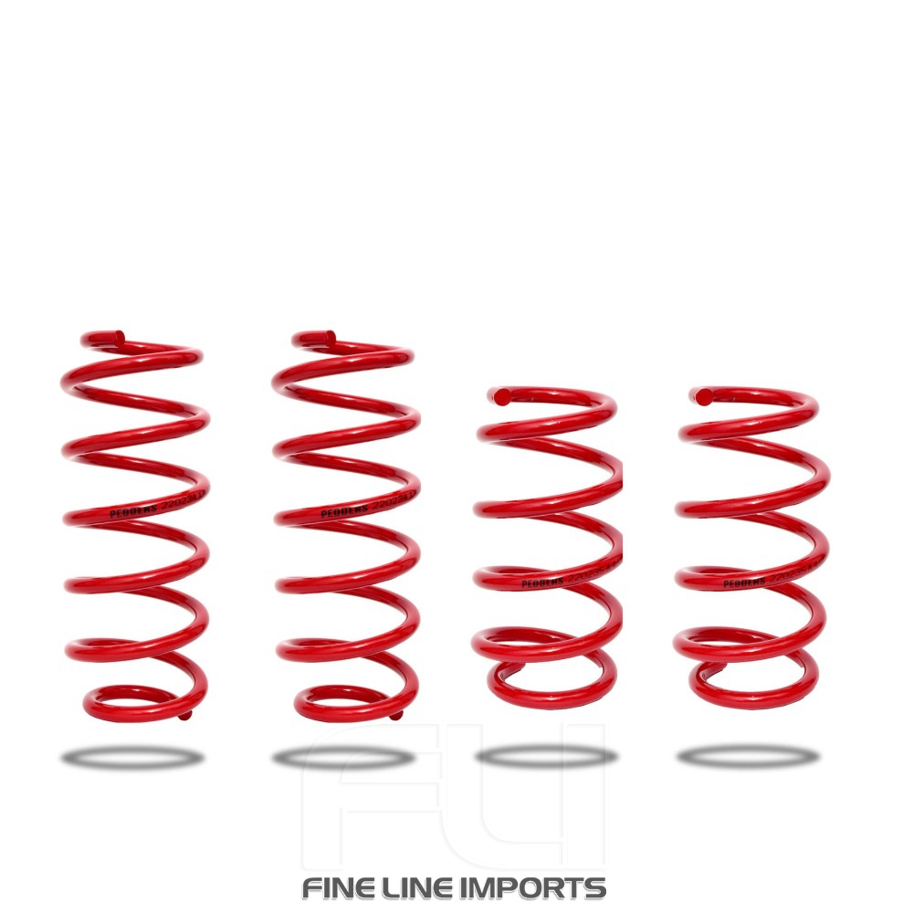 Pedders Lowering Kit. Spring Only. Tesla Model 3 Rear Wheel Drive Models.  2017 on (Pedders-803633)