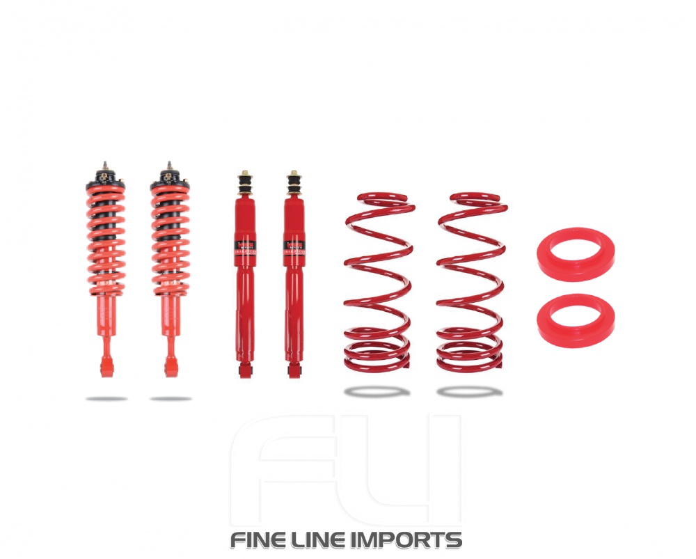 Pedders Raised Suspension Kit for Toyota Landcruiser 150 (Pedders-803373)