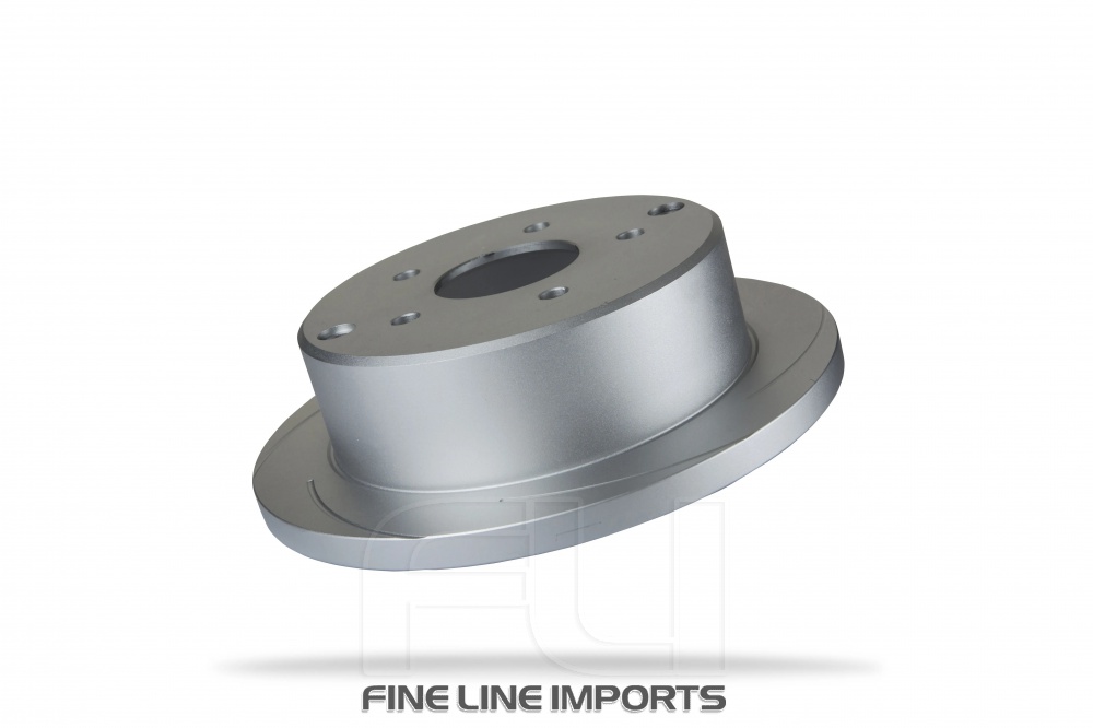 Pedders Slotted Geomet Coated Rotor (Pedders-6103320SGR)