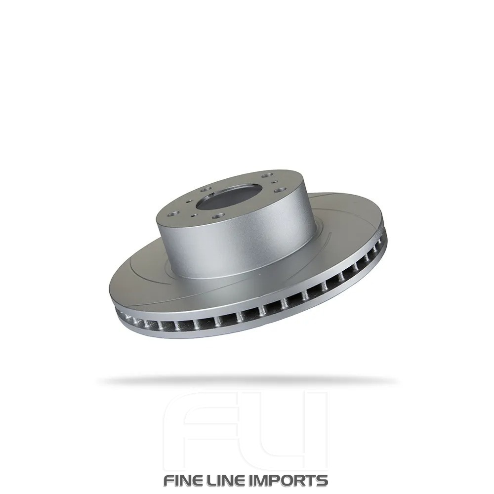 Pedders Slotted Geomet Coated Rotor (Pedders-6107190SGL)