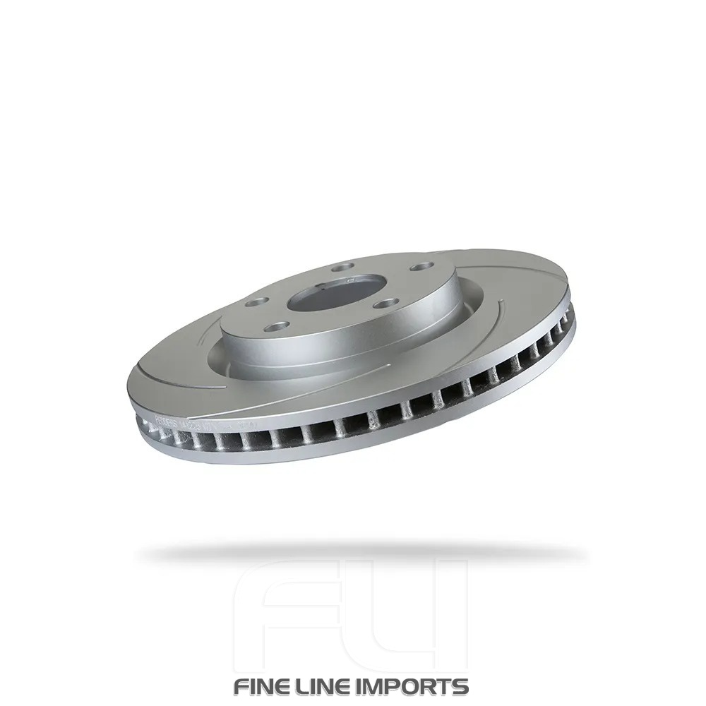 Pedders Slotted Geomet Coated Rotor (Pedders-6113970SGL)