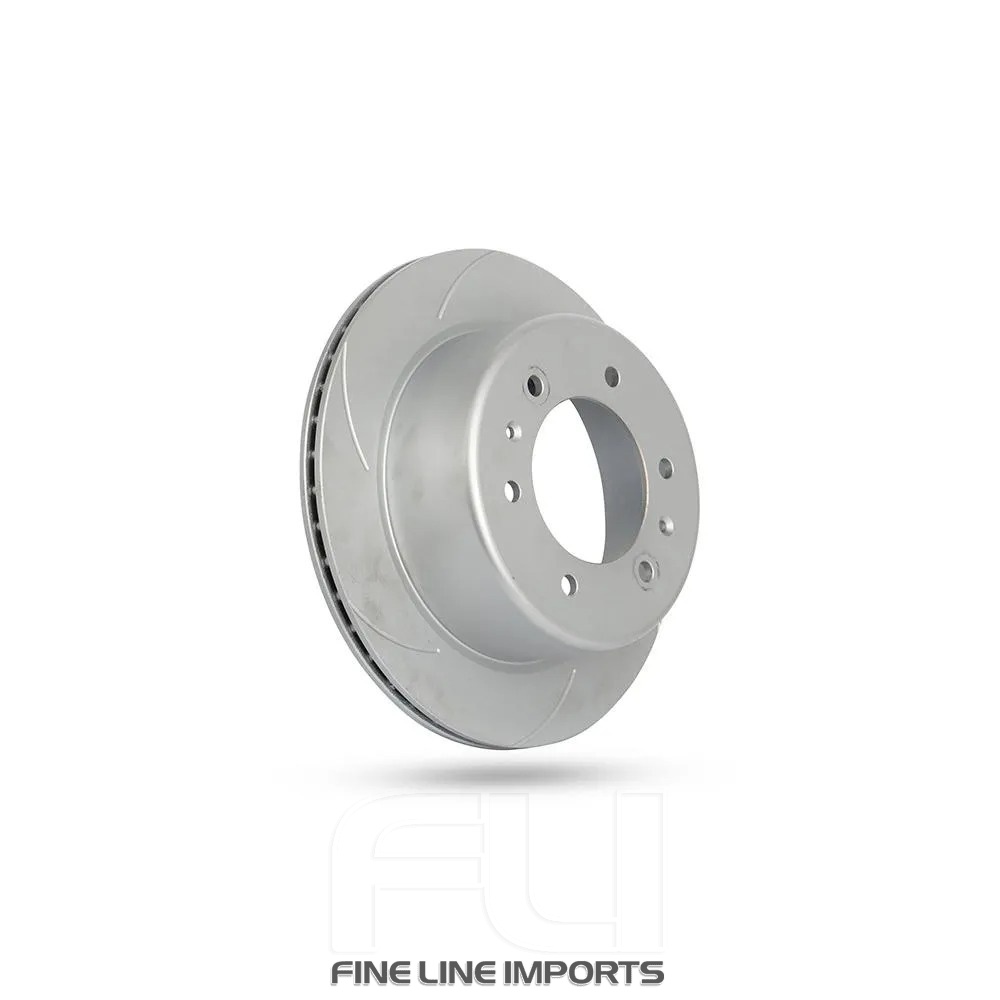 Pedders Slotted Geomet Coated Rotor (Pedders-6200017SGL)