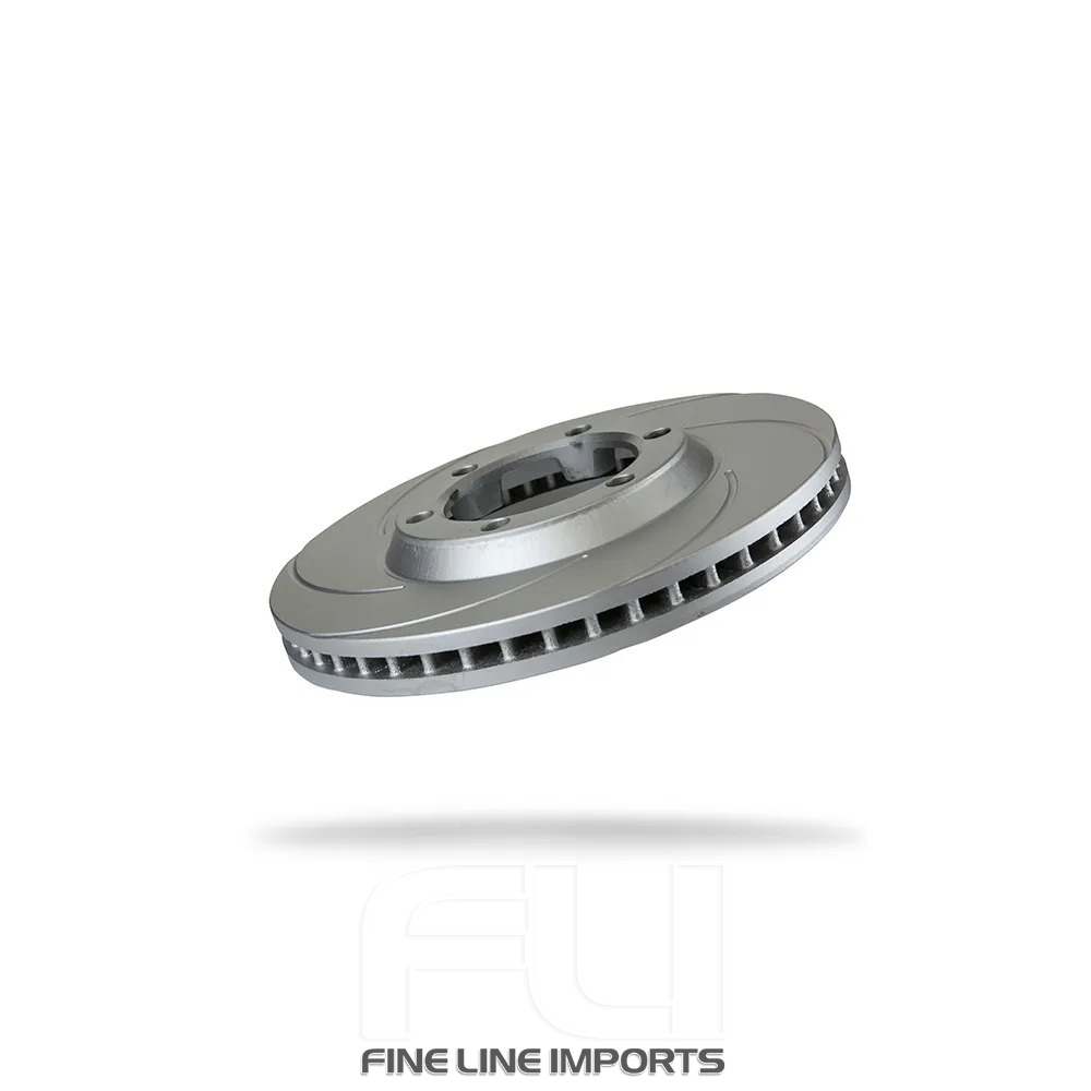 Pedders Slotted Geomet Coated Rotor (Pedders-6200900SGL)