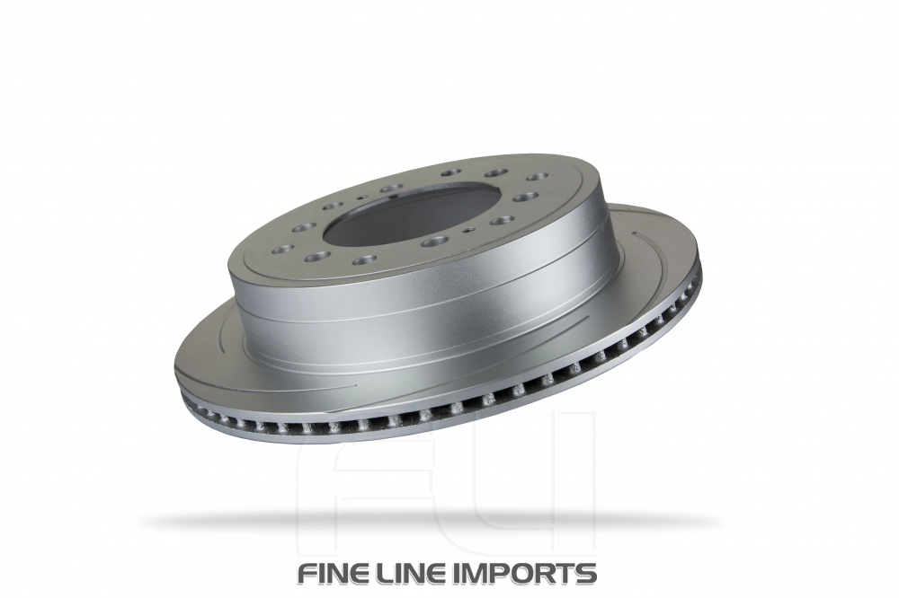 Pedders Slotted Geomet Coated Rotor (Pedders-6202620SGL)