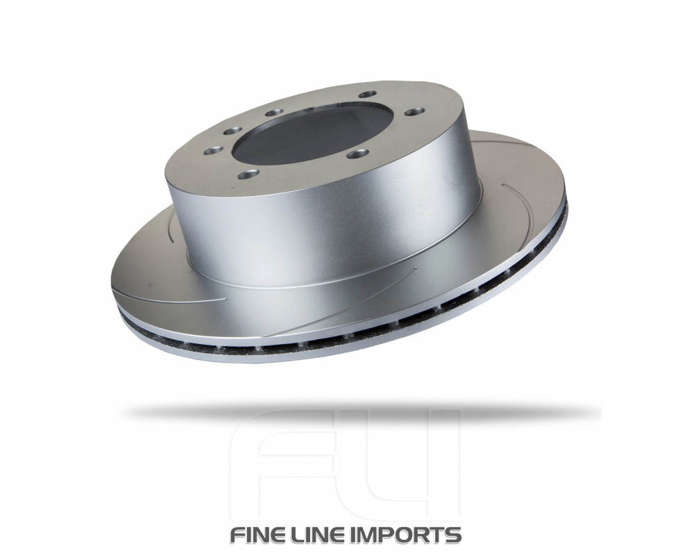 Pedders Slotted Geomet Coated Rotor (Pedders-6207250SGL)