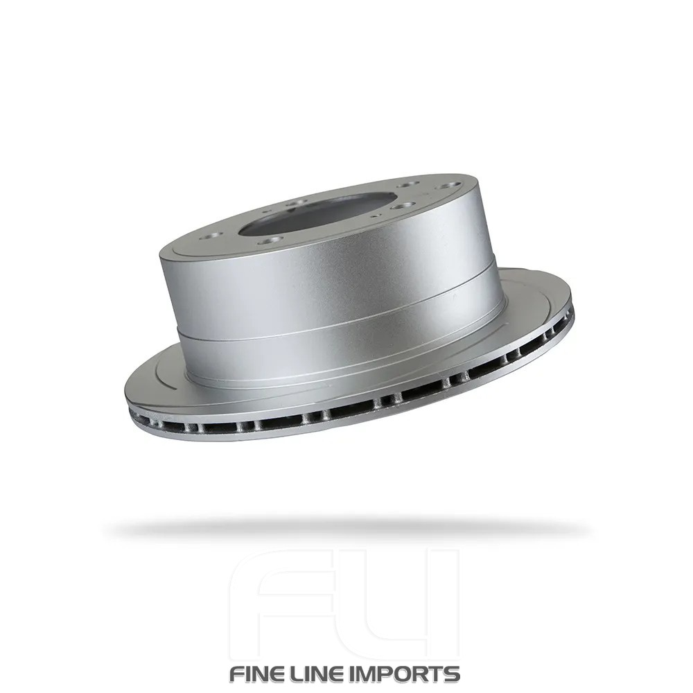 Pedders Slotted Geomet Coated Rotor (Pedders-6212040SGL)