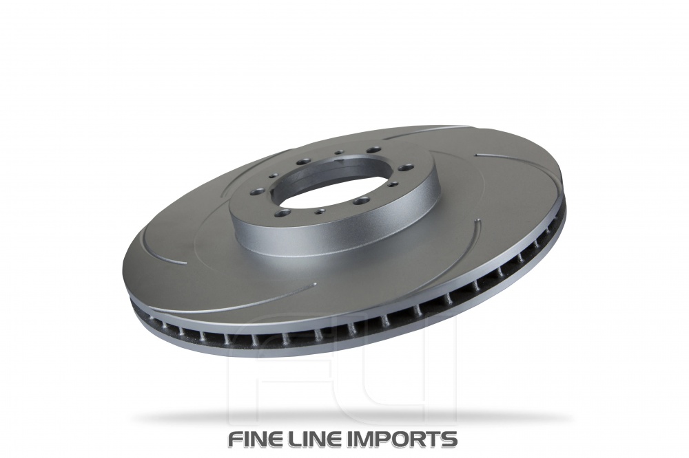 Pedders Slotted Geomet Coated Rotor (Pedders-6213050SGL)