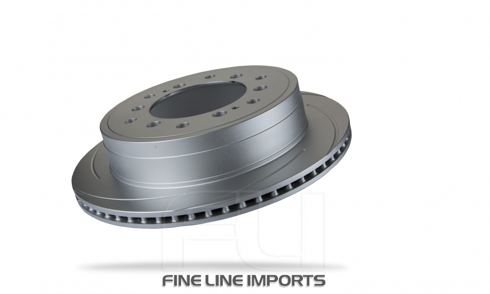 Pedders Slotted Geomet Coated Rotor (Pedders-6218170SGL)